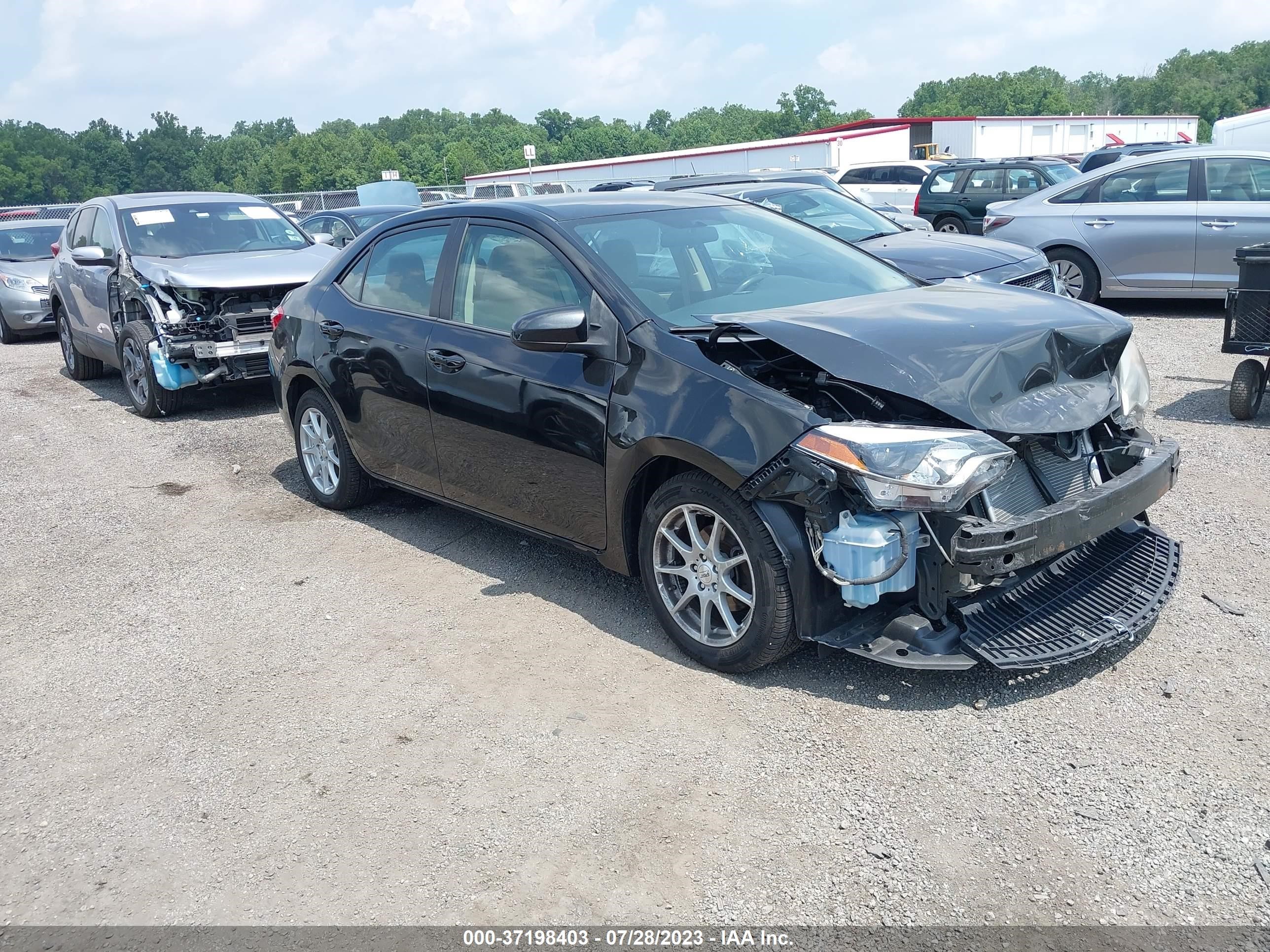 TOYOTA COROLLA 2015 2t1burhe6fc450817