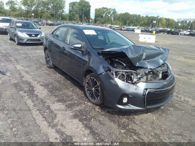 TOYOTA COROLLA 2015 2t1burhe6fc453409