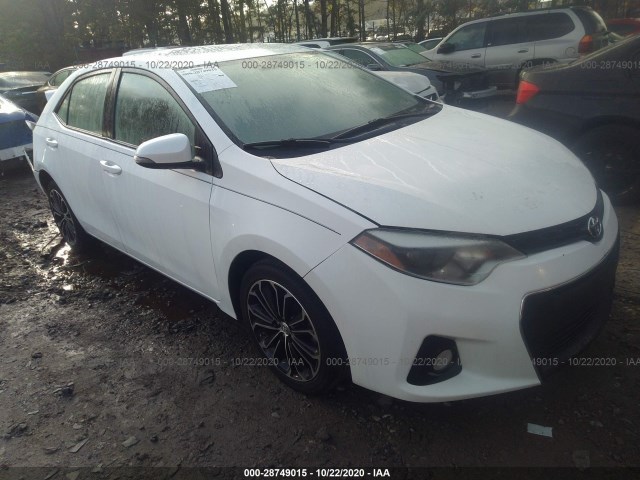 TOYOTA COROLLA 2015 2t1burhe6fc479282