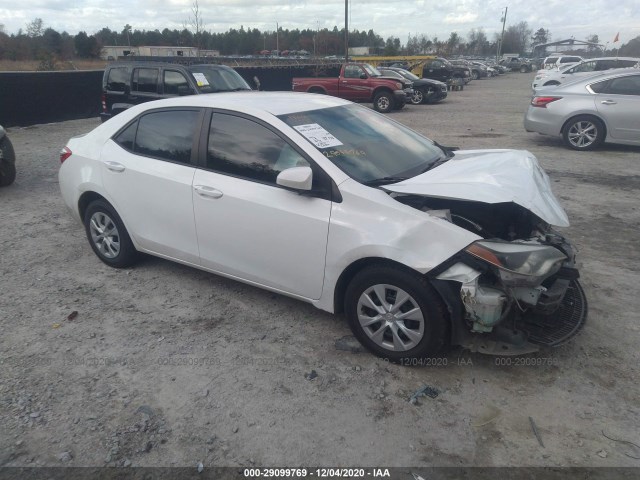 TOYOTA COROLLA 2016 2t1burhe6gc517532