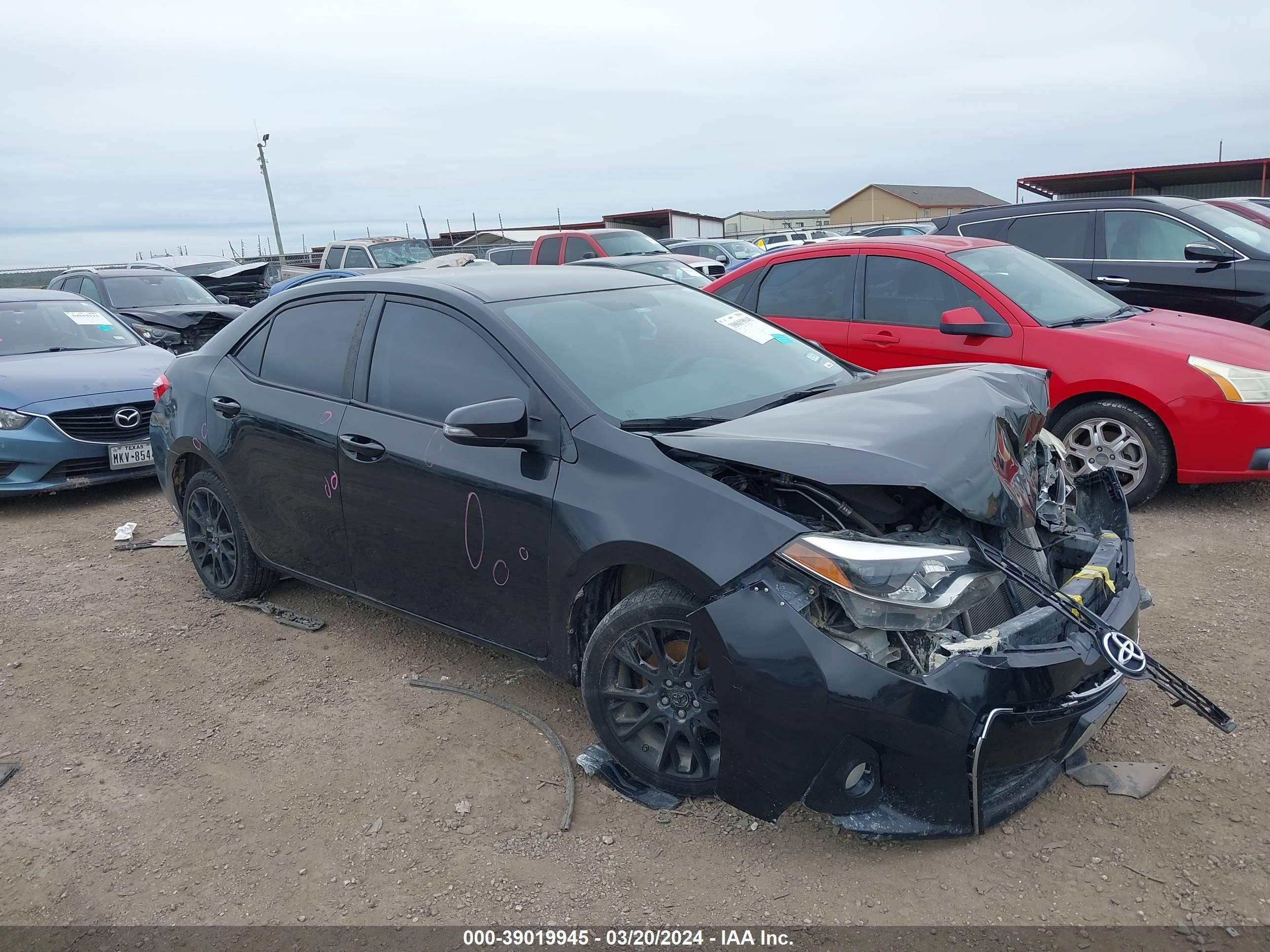 TOYOTA COROLLA 2016 2t1burhe6gc526621