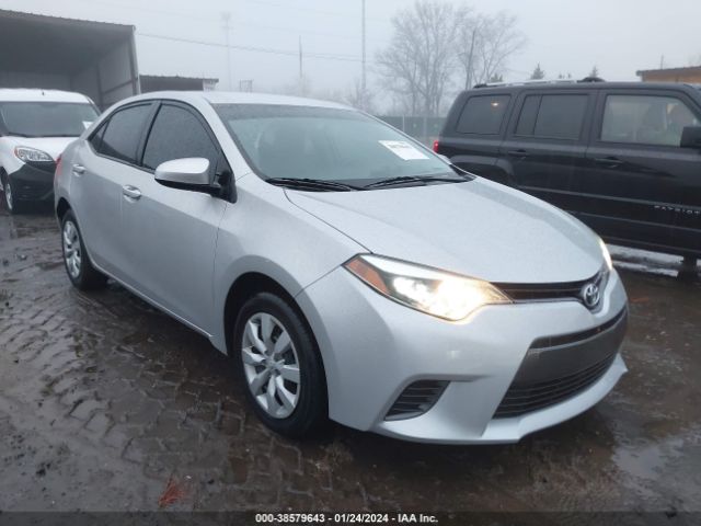 TOYOTA COROLLA 2016 2t1burhe6gc557898