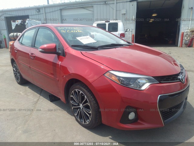 TOYOTA COROLLA 2016 2t1burhe6gc619297