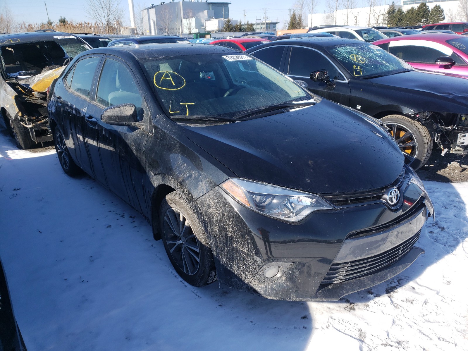 TOYOTA COROLLA L 2016 2t1burhe6gc665518