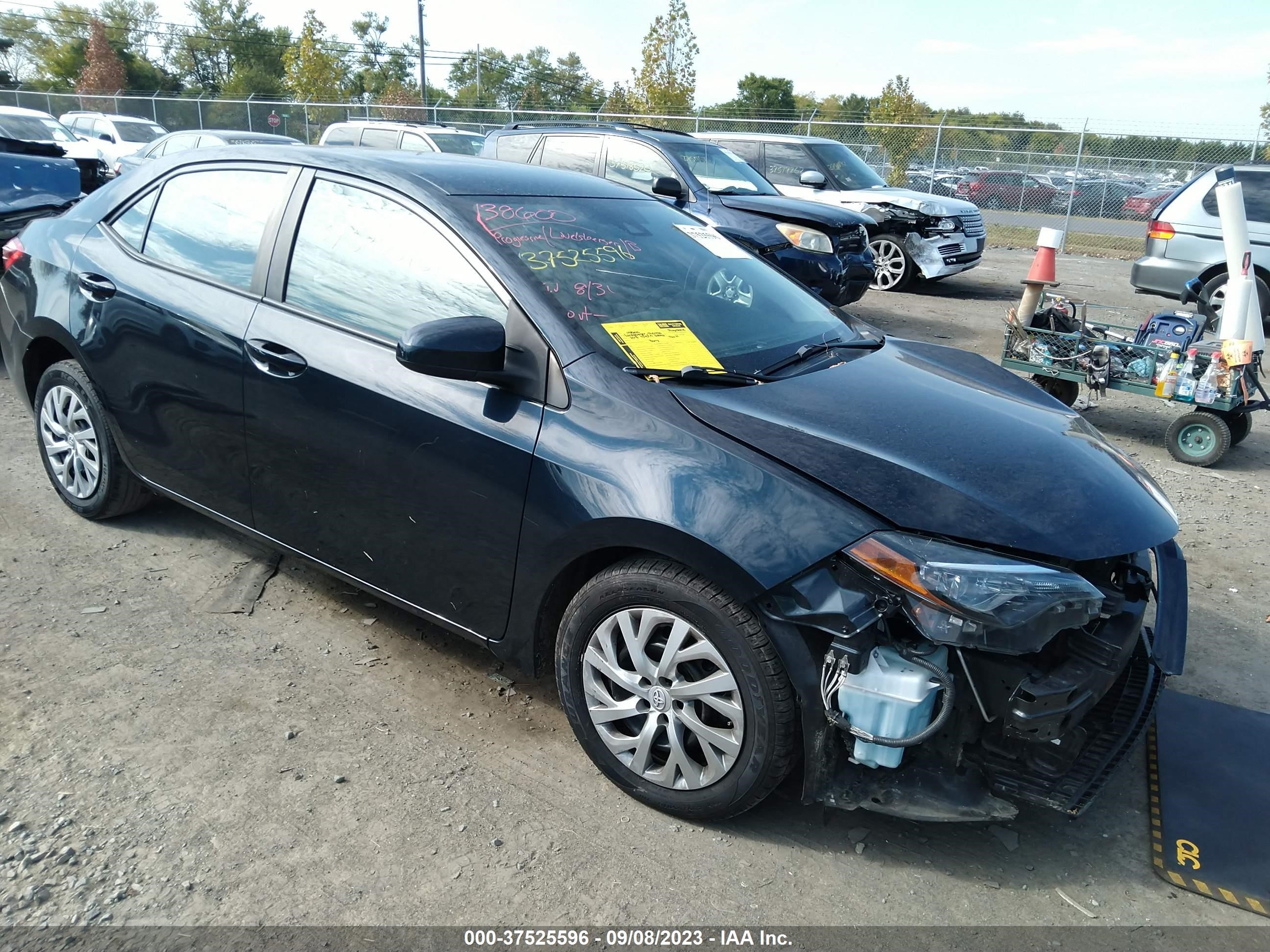 TOYOTA COROLLA 2018 2t1burhe6jc014459