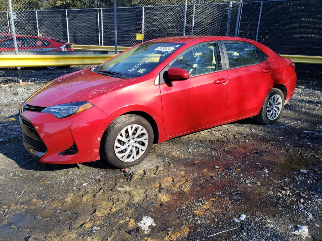 TOYOTA COROLLA 2018 2t1burhe6jc064553