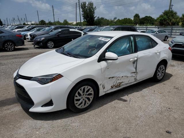 TOYOTA COROLLA L 2018 2t1burhe6jc065251