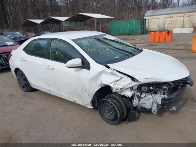 TOYOTA COROLLA 2018 2t1burhe6jc103934