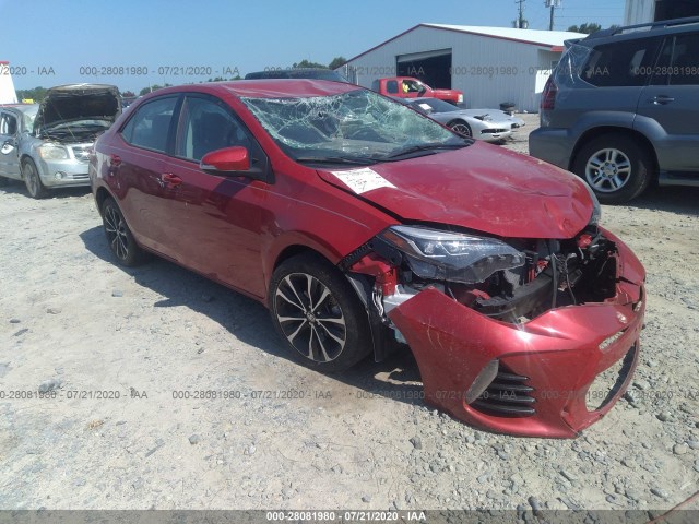 TOYOTA COROLLA 2018 2t1burhe6jc971268