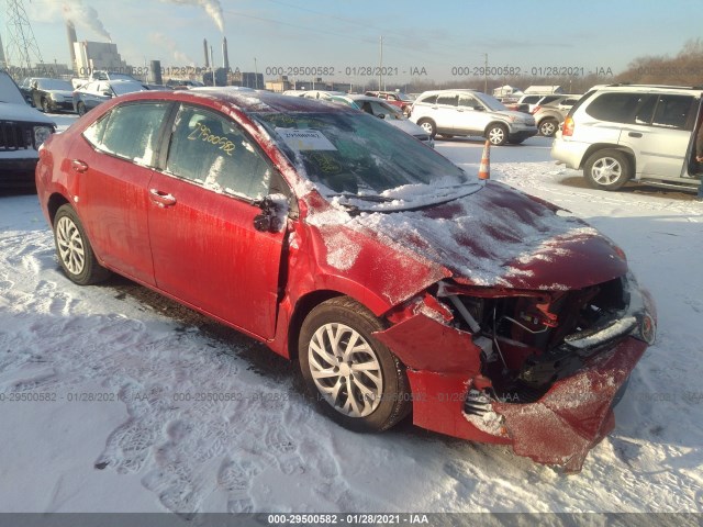 TOYOTA COROLLA 2018 2t1burhe6jc971657