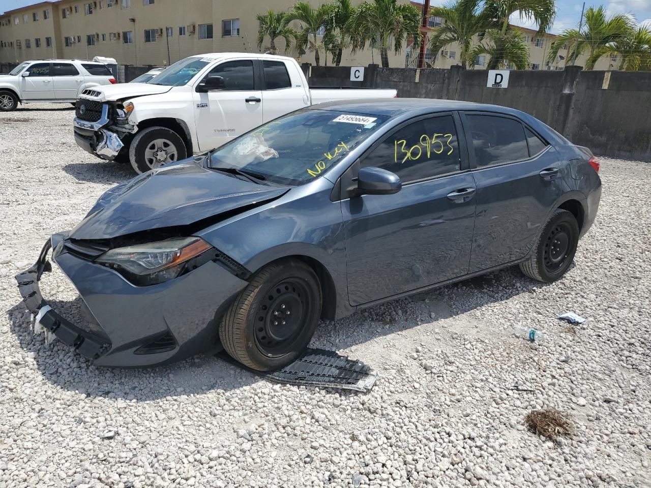 TOYOTA COROLLA 2018 2t1burhe6jc994324