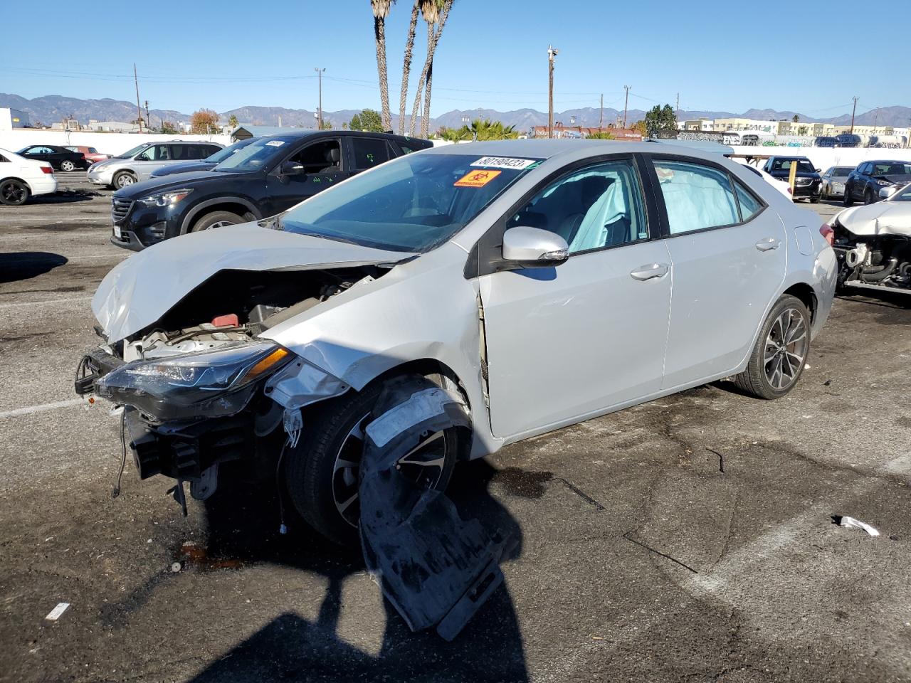 TOYOTA COROLLA 2019 2t1burhe6kc141715