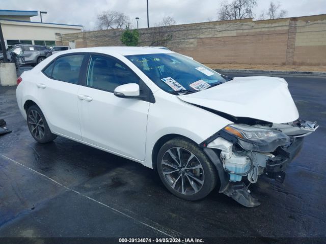 TOYOTA COROLLA 2019 2t1burhe6kc172267