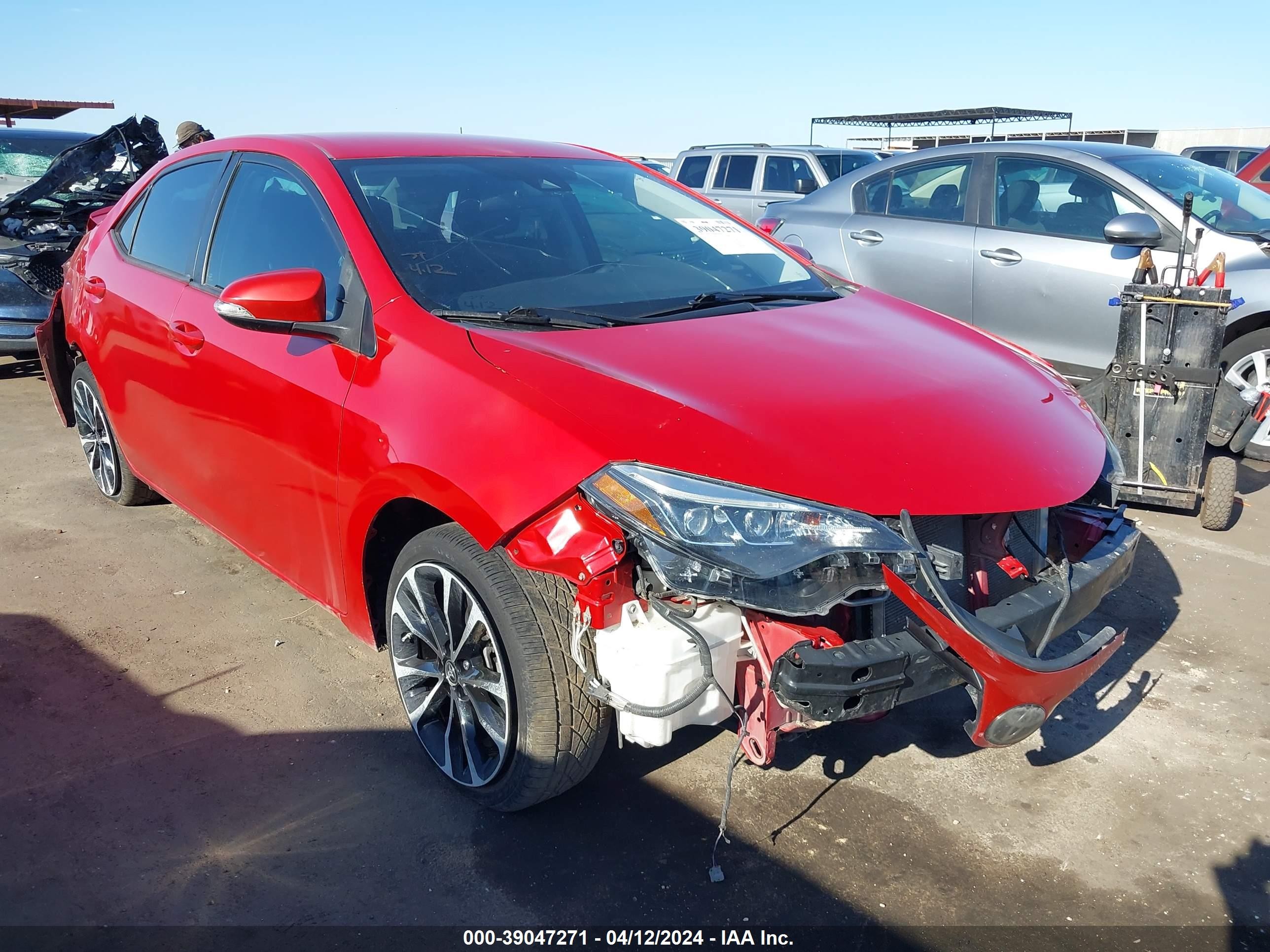 TOYOTA COROLLA 2019 2t1burhe6kc178568