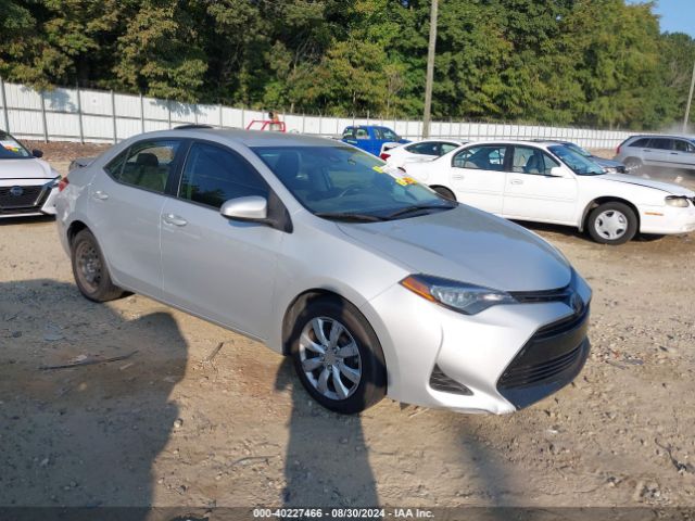 TOYOTA COROLLA 2019 2t1burhe6kc208698