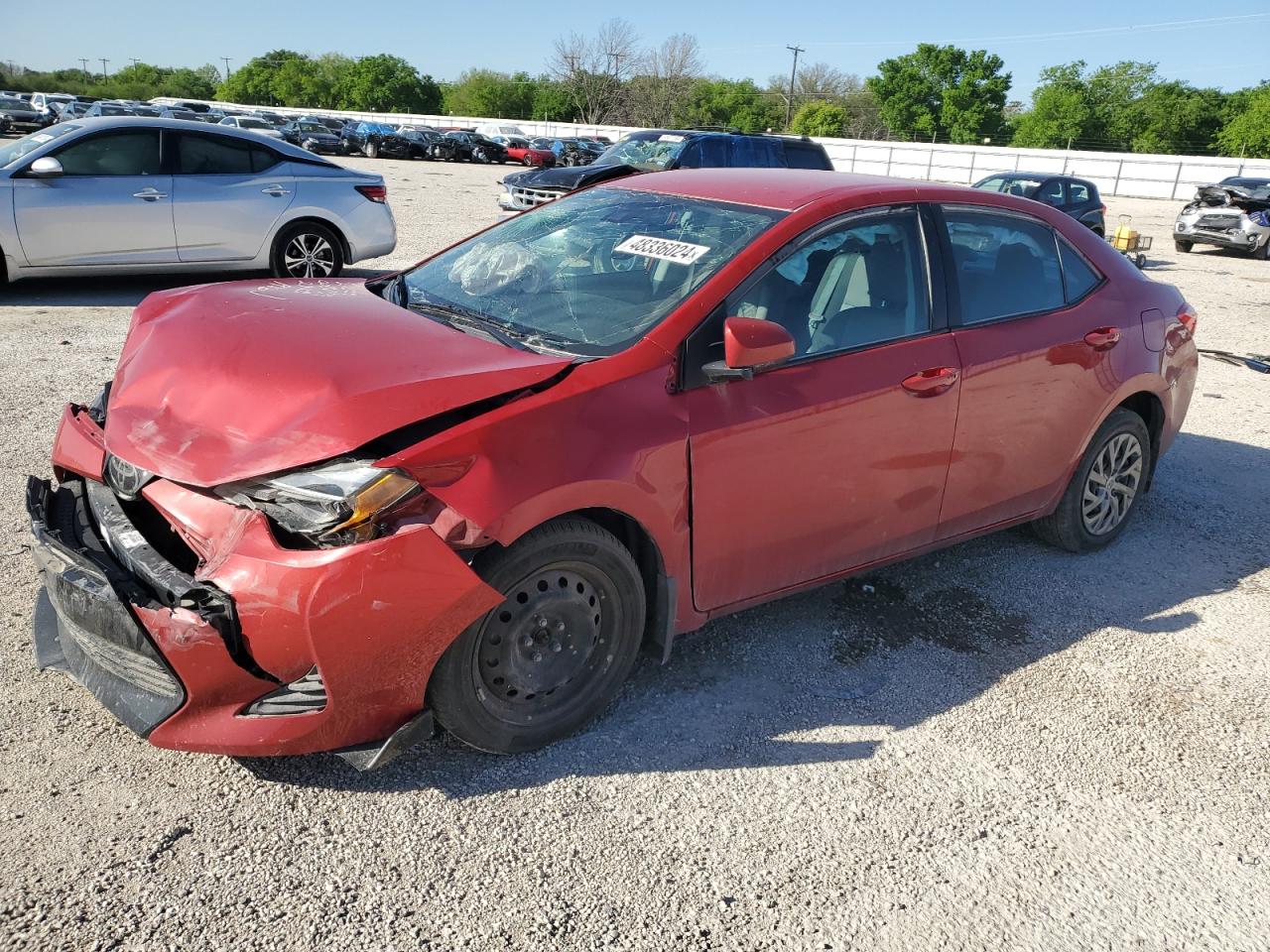 TOYOTA COROLLA 2019 2t1burhe6kc231429