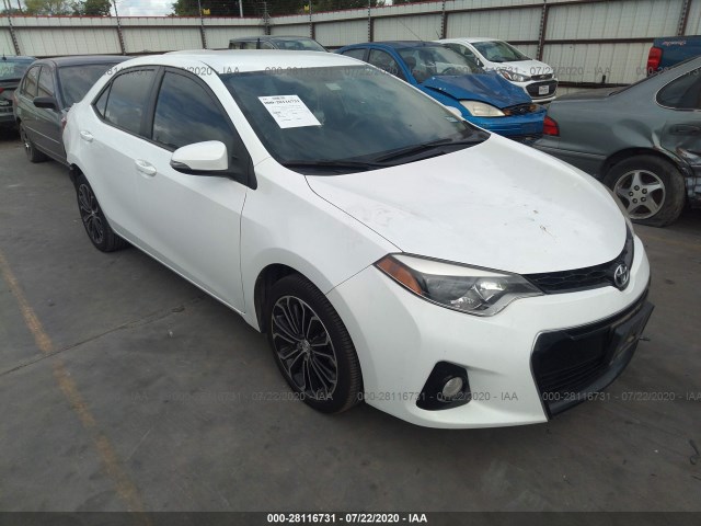 TOYOTA COROLLA 2014 2t1burhe7ec016162