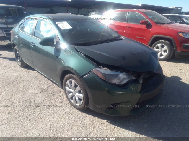 TOYOTA COROLLA 2014 2t1burhe7ec019644