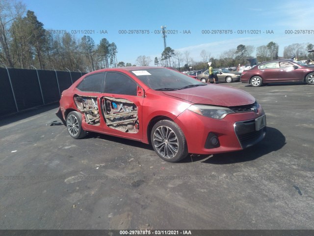 TOYOTA COROLLA 2014 2t1burhe7ec025850