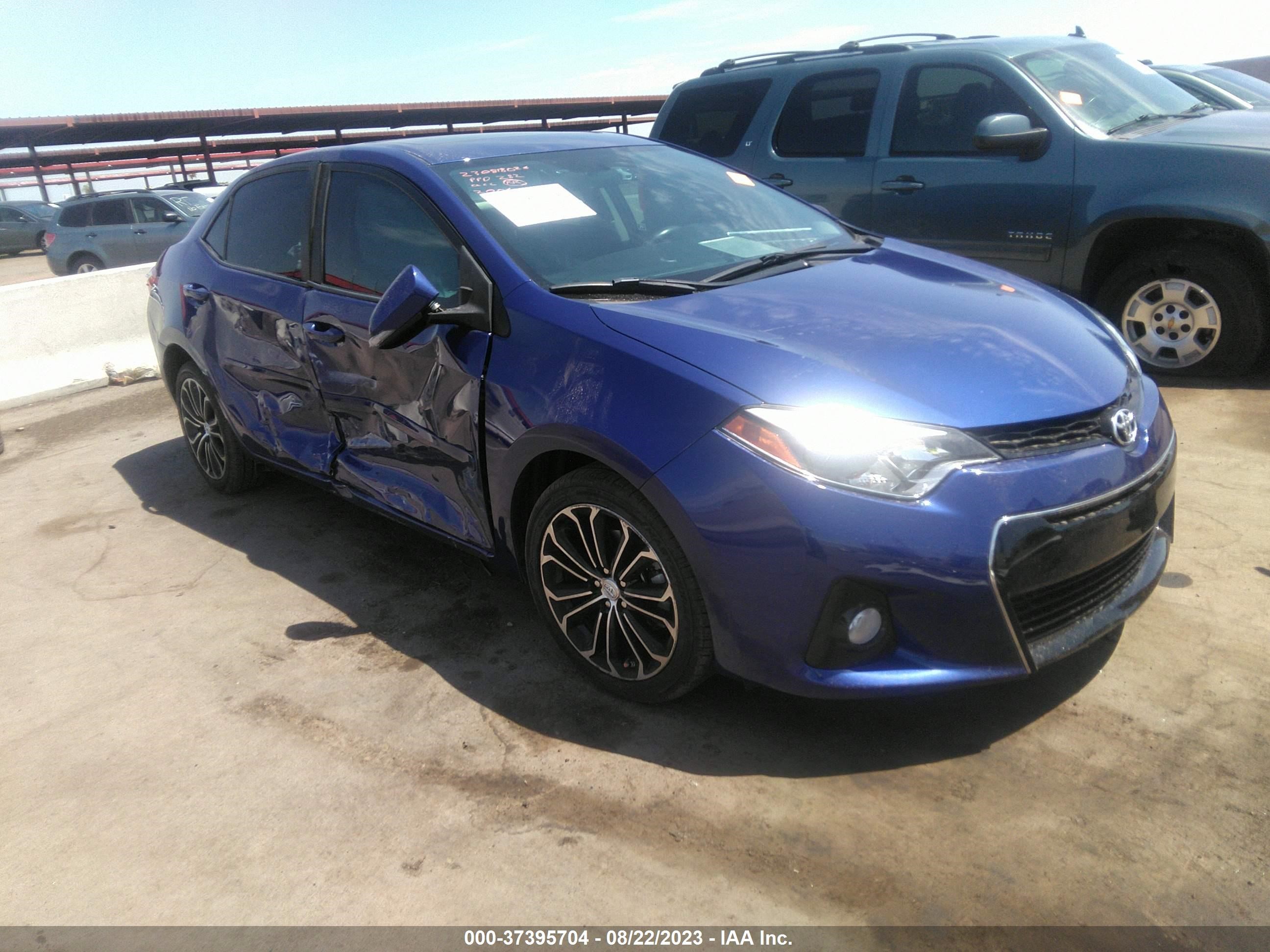 TOYOTA COROLLA 2014 2t1burhe7ec032006