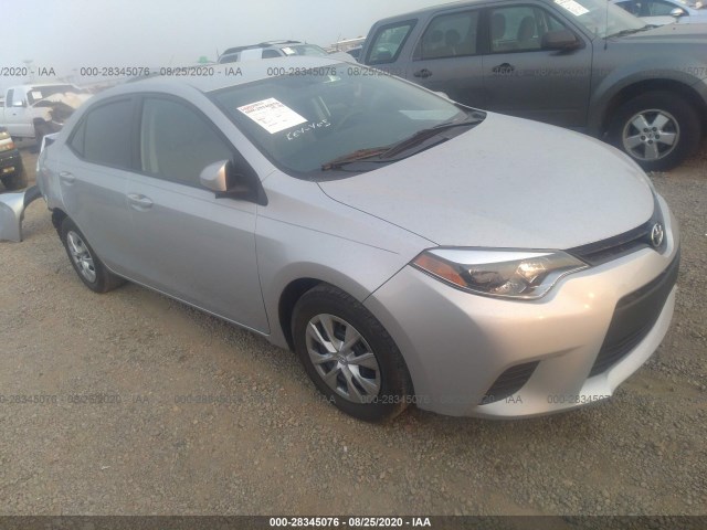 TOYOTA COROLLA 2014 2t1burhe7ec040302