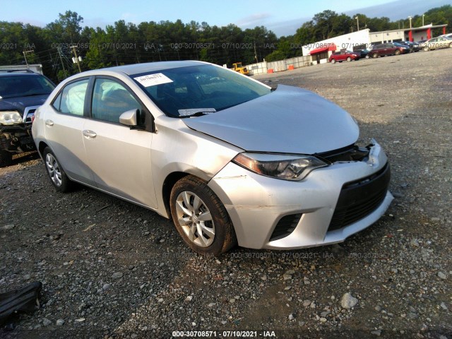 TOYOTA COROLLA 2014 2t1burhe7ec058508