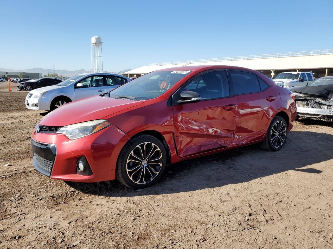 TOYOTA COROLLA 2014 2t1burhe7ec058993