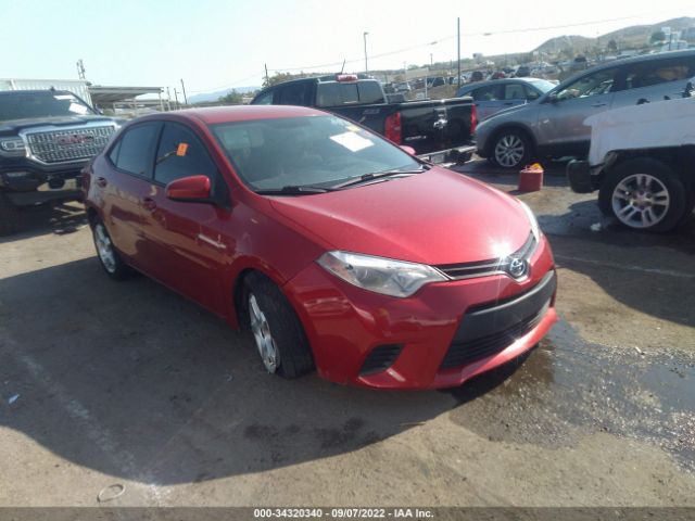 TOYOTA COROLLA 2014 2t1burhe7ec061022