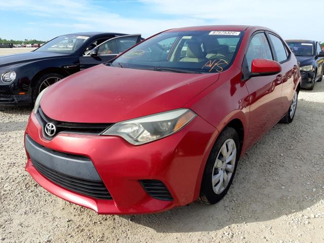 TOYOTA COROLLA L 2014 2t1burhe7ec105424