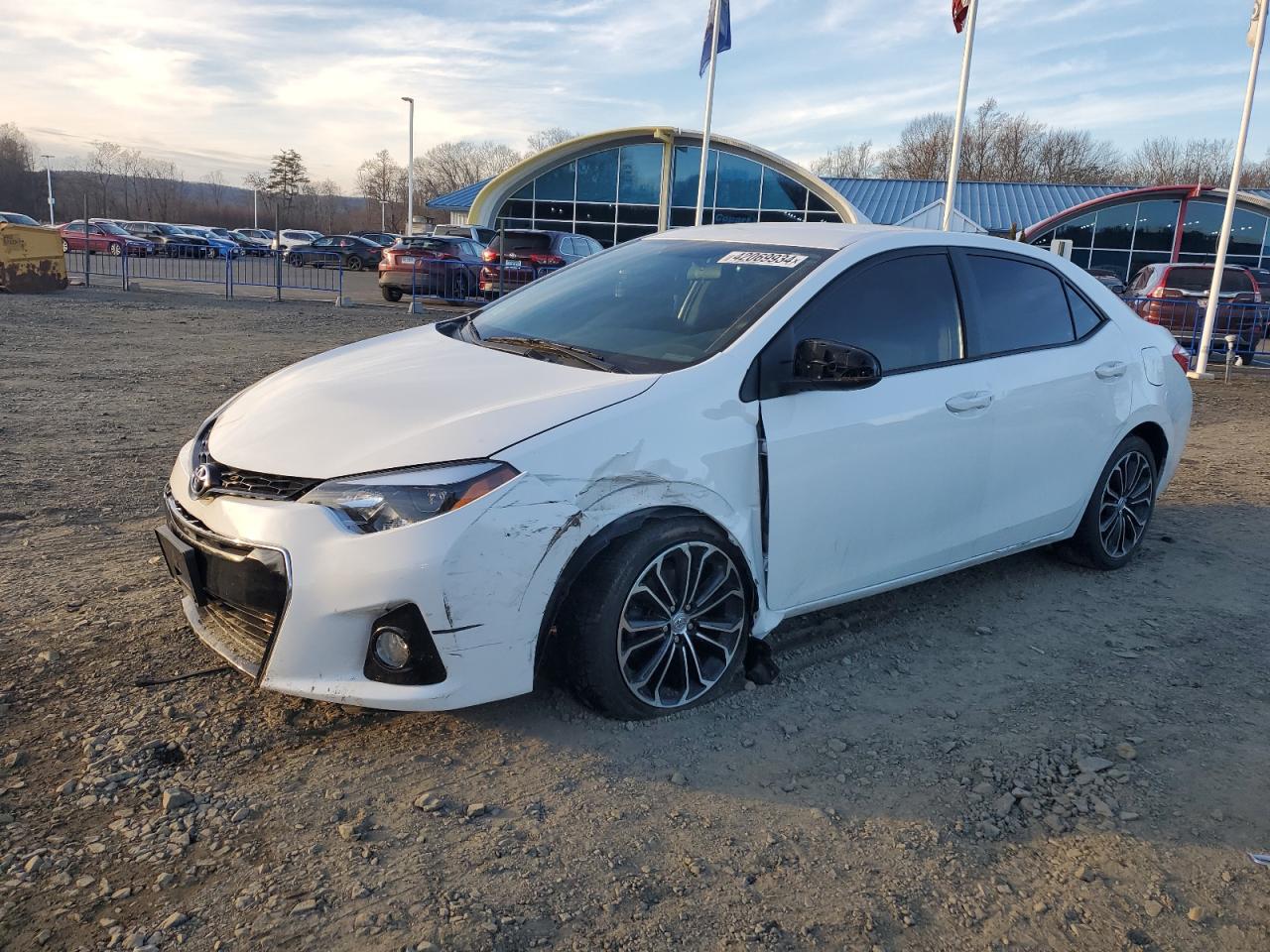 TOYOTA COROLLA 2014 2t1burhe7ec105536