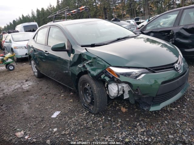 TOYOTA COROLLA 2014 2t1burhe7ec124975