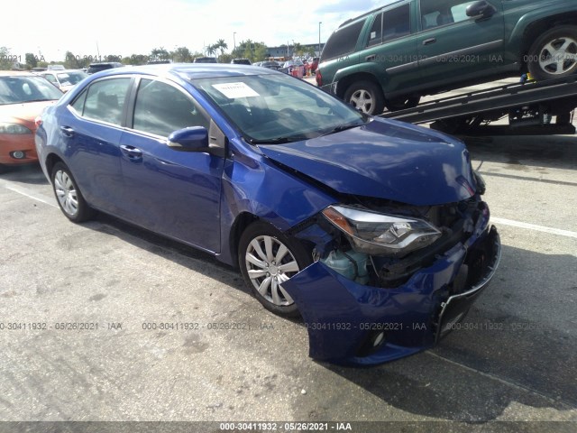 TOYOTA COROLLA 2014 2t1burhe7ec168281