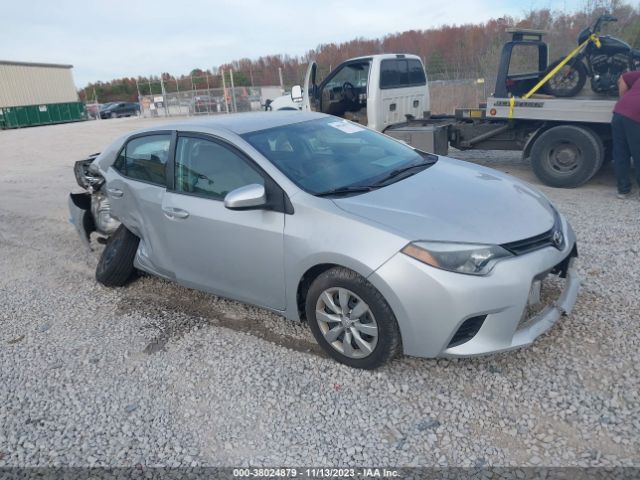 TOYOTA COROLLA 2014 2t1burhe7ec190331