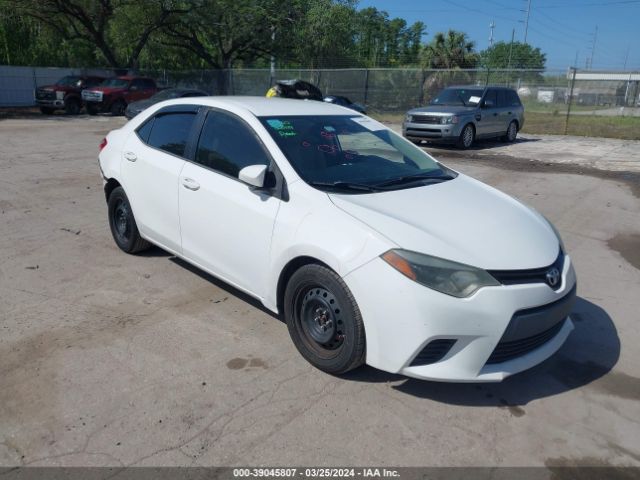 TOYOTA COROLLA 2014 2t1burhe7ec203983