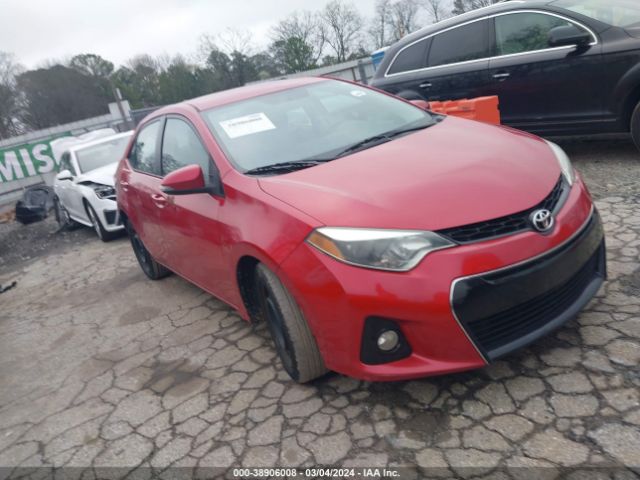 TOYOTA COROLLA 2014 2t1burhe7ec208407