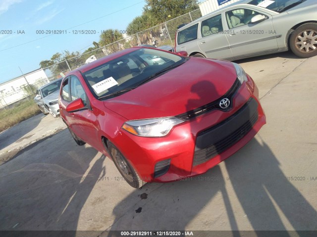 TOYOTA COROLLA 2014 2t1burhe7ec208598