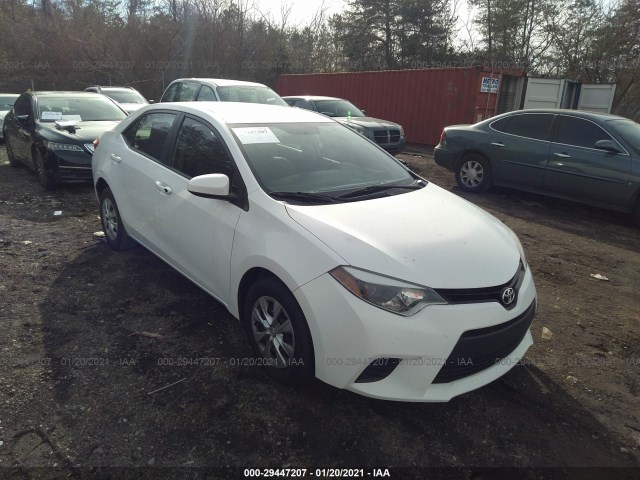 TOYOTA COROLLA 2014 2t1burhe7ec209654