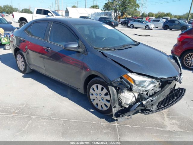 TOYOTA COROLLA 2014 2t1burhe7ec215602