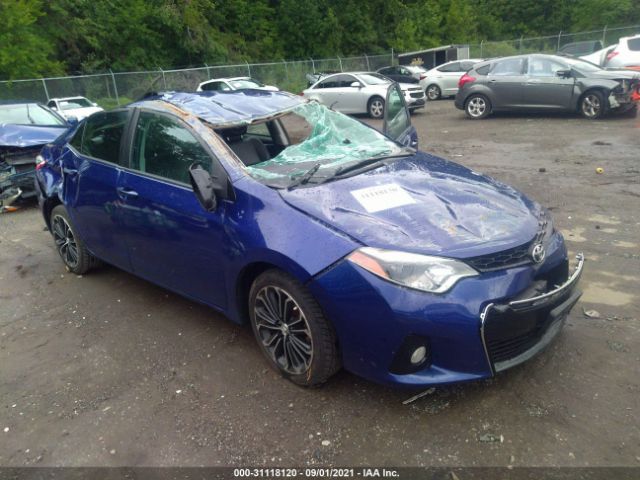 TOYOTA COROLLA 2014 2t1burhe7ec215941