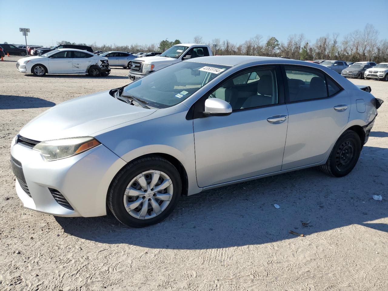 TOYOTA COROLLA 2015 2t1burhe7fc257432