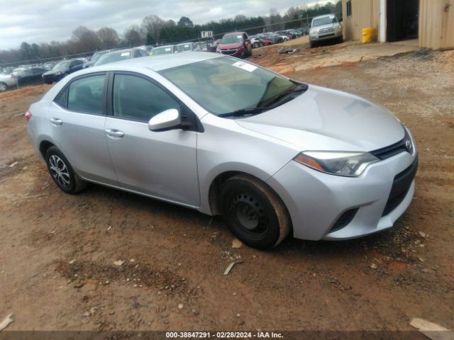 TOYOTA COROLLA 2015 2t1burhe7fc287353