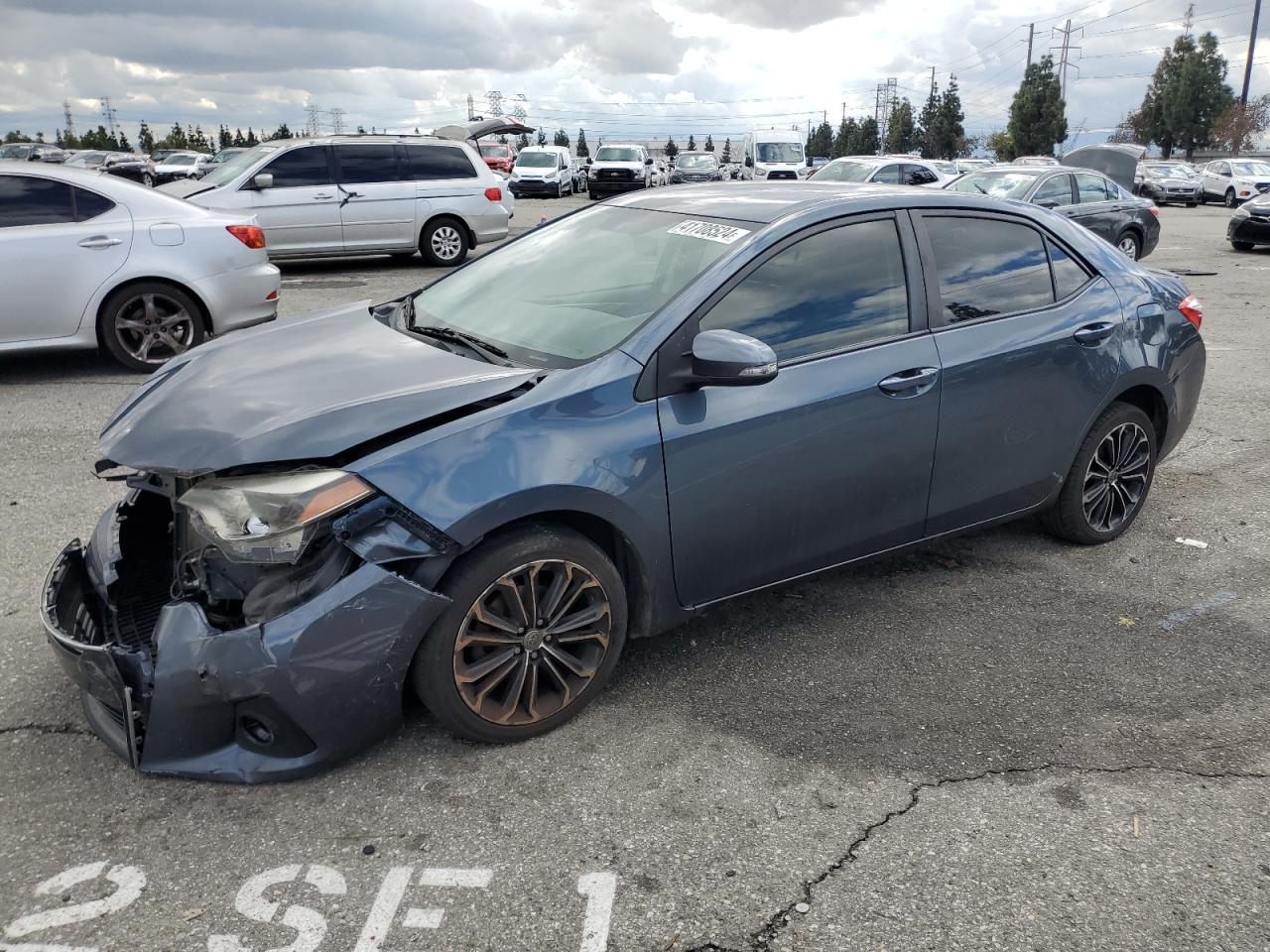 TOYOTA COROLLA 2015 2t1burhe7fc302420