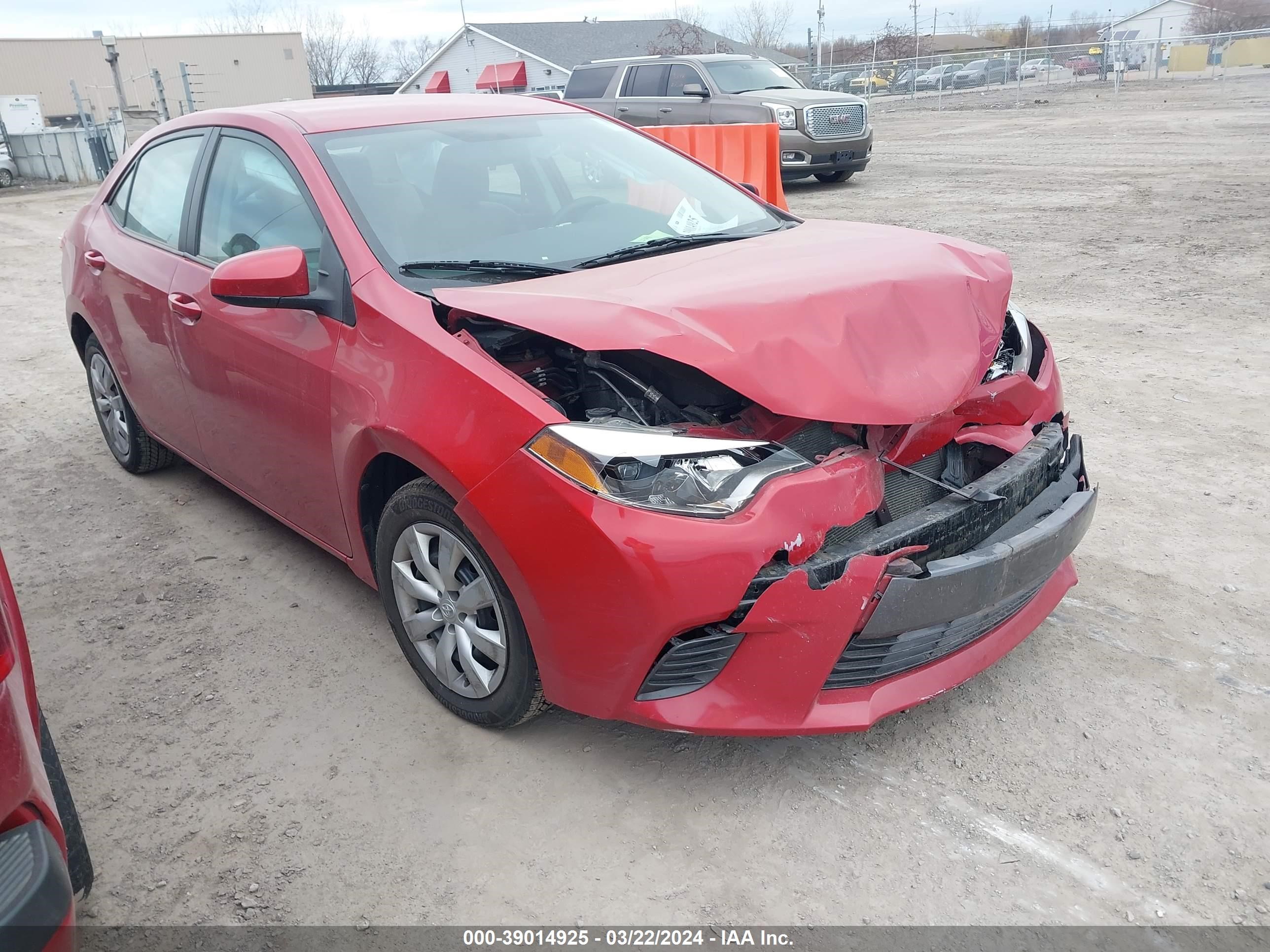 TOYOTA COROLLA 2015 2t1burhe7fc313420