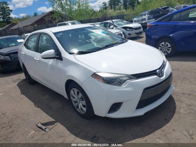 TOYOTA COROLLA 2015 2t1burhe7fc326359