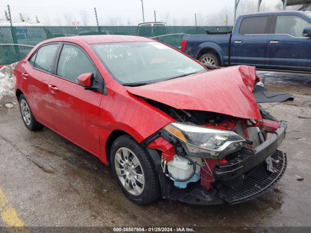 TOYOTA COROLLA 2015 2t1burhe7fc327186