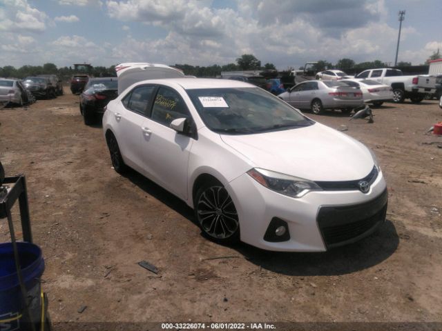 TOYOTA COROLLA 2015 2t1burhe7fc341184