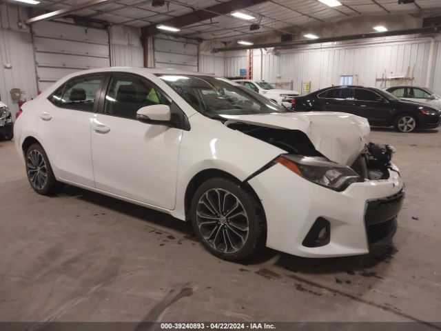 TOYOTA COROLLA 2015 2t1burhe7fc355327