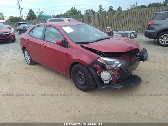 TOYOTA COROLLA 2015 2t1burhe7fc360558