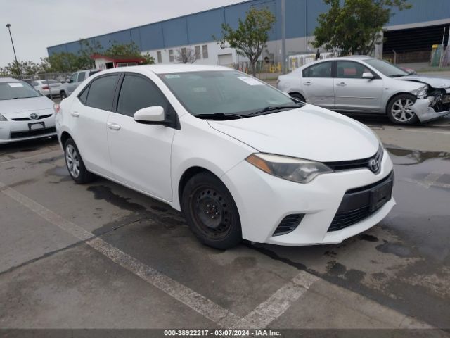 TOYOTA COROLLA 2015 2t1burhe7fc373472