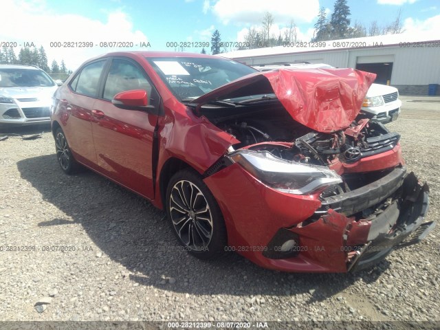 TOYOTA COROLLA 2015 2t1burhe7fc377540